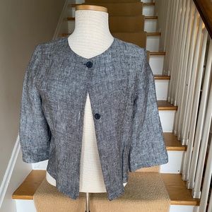 French linen jacket by Eva Tralala